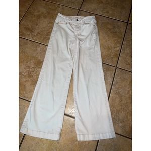 American Eagle Wide Leg Jeans Size 8 Short